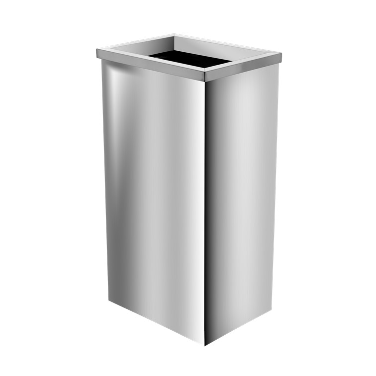 SS111OT Stainless Steel Bin Rectangular C/W Open Top Top Bins