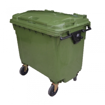 660L Mobile Garbage Bin 4-Wheel