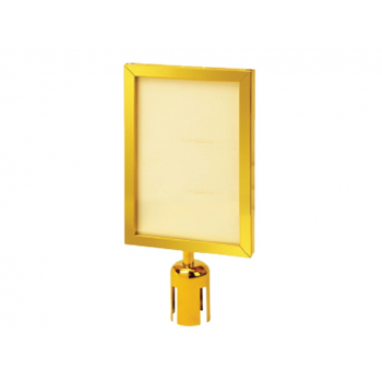 Gold Q-up Stand Insert/Slip in Frame - Vertical (A4/A3)
