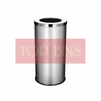 SS107 Stainless Steel Bin Round C/W Open Top