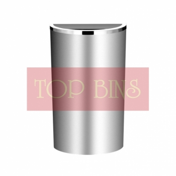 SS103 Stainless Steel Bin Semi Round C/W Open Top