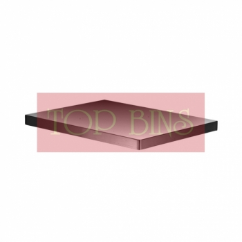 SS111 Stainless Steel Bin Rectangular C/W Flat Top