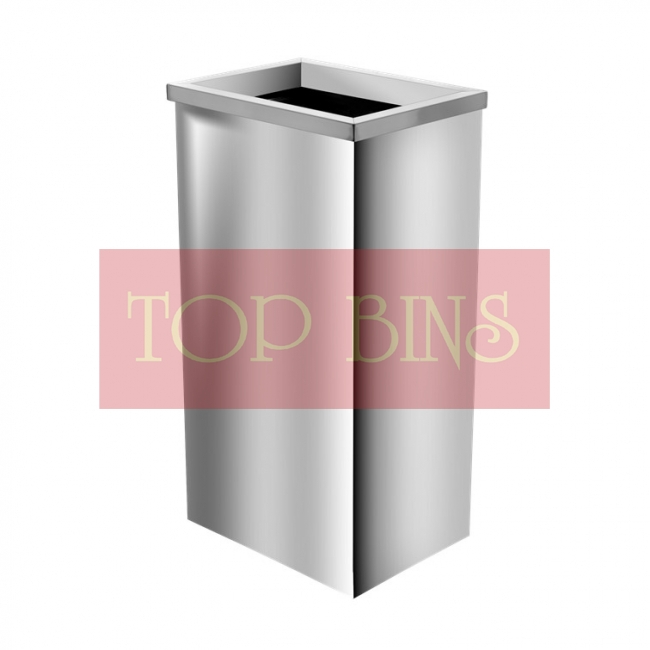 SS111-OT Stainless Steel Bin Rectangular C/W Open Top