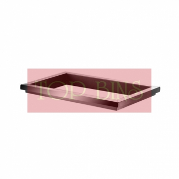 SS102-OT Stainless Steel Bin Rectangular C/W Open Top