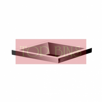 SS110 Stainless Steel Bin Square C/W Open Top