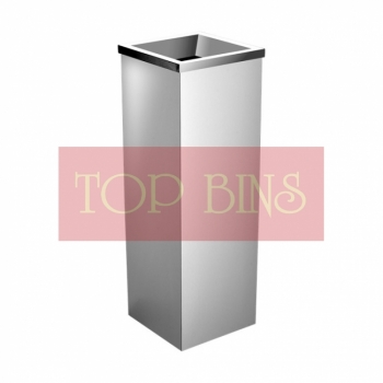 SS110 Stainless Steel Bin Square C/W Open Top