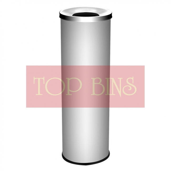 SS112-H Stainless Steel Bin Round C/W Open Top