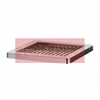 SS118 Stainless Steel Bin Square C/W Ashtray Top