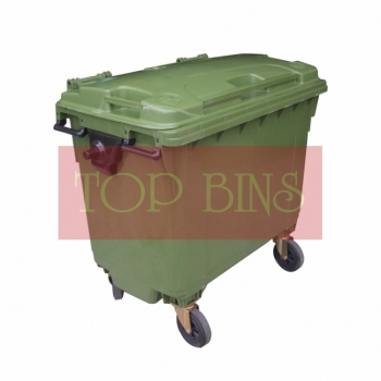 660L Mobile Garbage Bin 4-Wheel