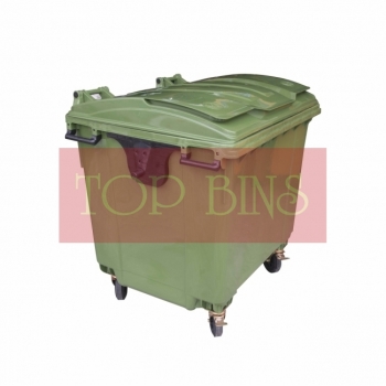 1100L Mobile Garbage Bin 4-Wheel