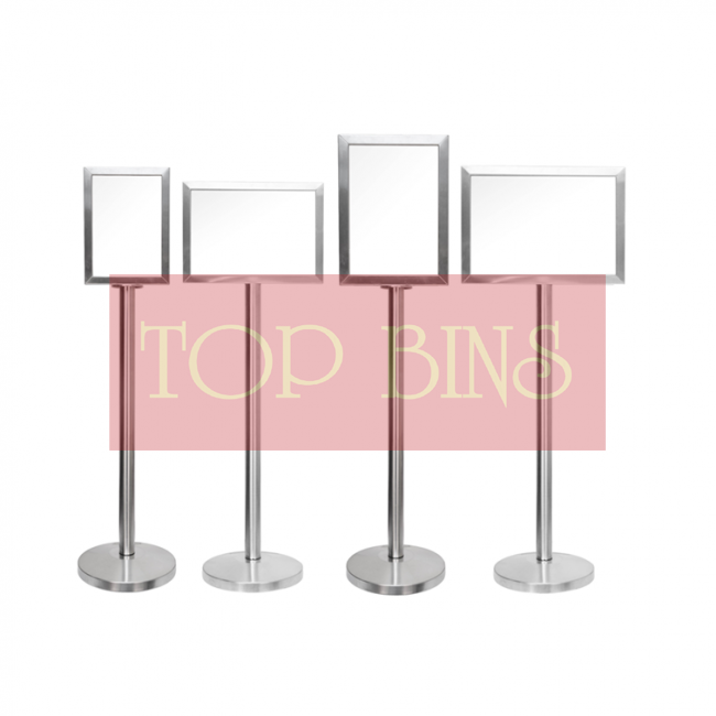 Stainless Steel Signage/Display Stand