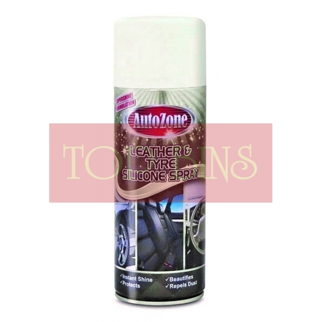 Autozone Leather & Tyre Silicon Spray 400ml