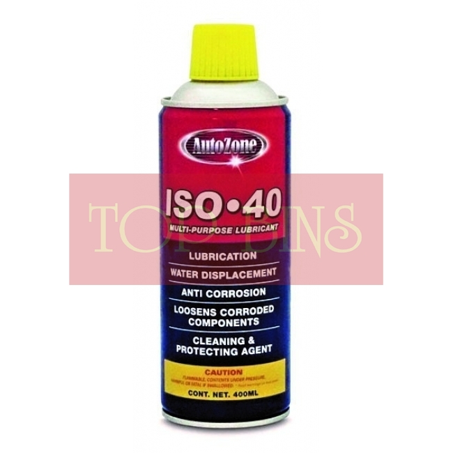 Autozone ISO • 40 - Multi-Purpose Lubricant Spray 400ml
