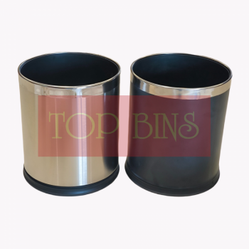 Double Layer Room Bin (Stainless Steel Outer / Powder Coated Outer)