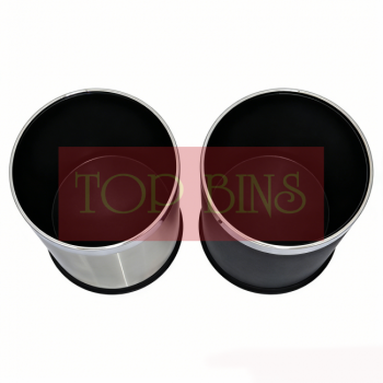 Double Layer Room Bin (Stainless Steel Outer / Powder Coated Outer)