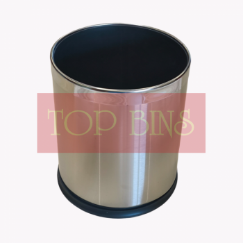 Double Layer Room Bin (Stainless Steel Outer / Powder Coated Outer)
