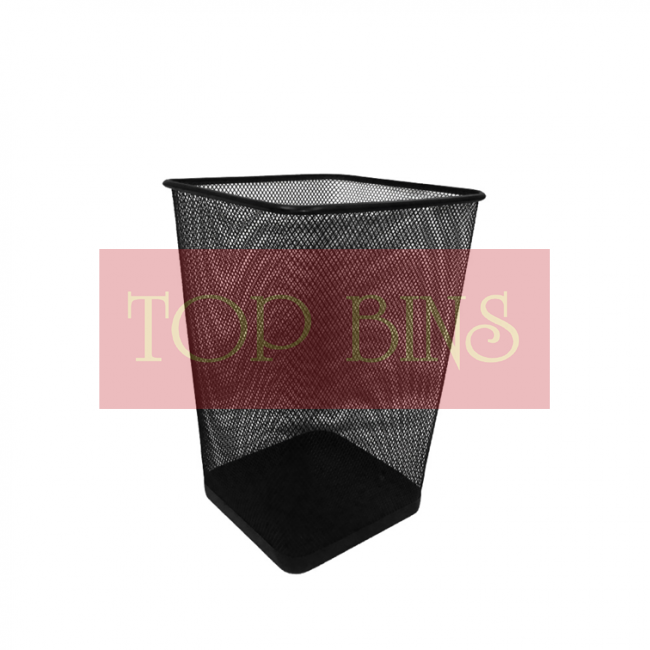 Metal Wire Paper Bin (Square) – S / L