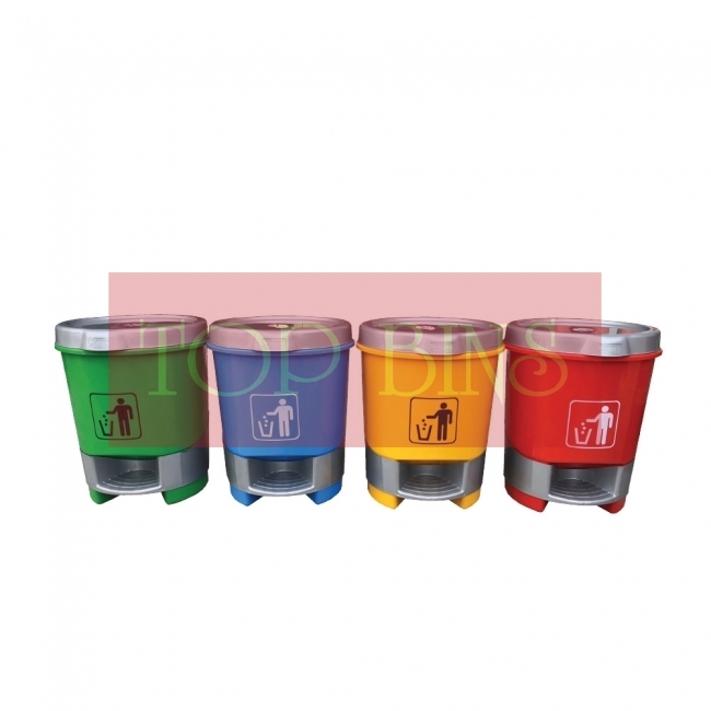 Pedal Bin (Round) – 4 Gallon / 8 Gallon / 12 Gallon