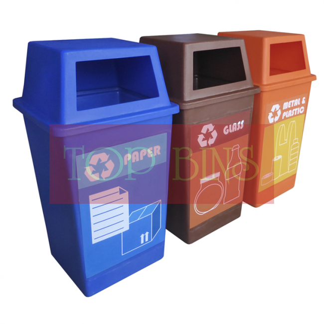 Pulau 60 / Pulau 120 Recycle Bin 3-in-1