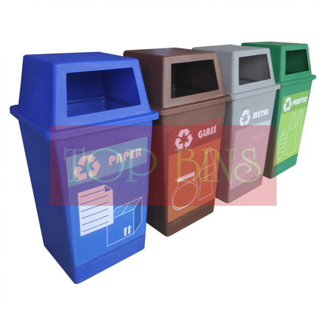 Pulau 60 / Pulau 120 Recycle Bin 4-in-1