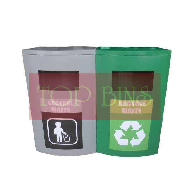 Initial FT 120 Recycle Bin 2-in-1 c/w Bag Holder