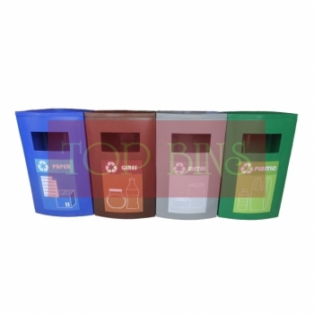 Initial FT 120 Recycle Bin 4-in-1 c/w Bag Holder