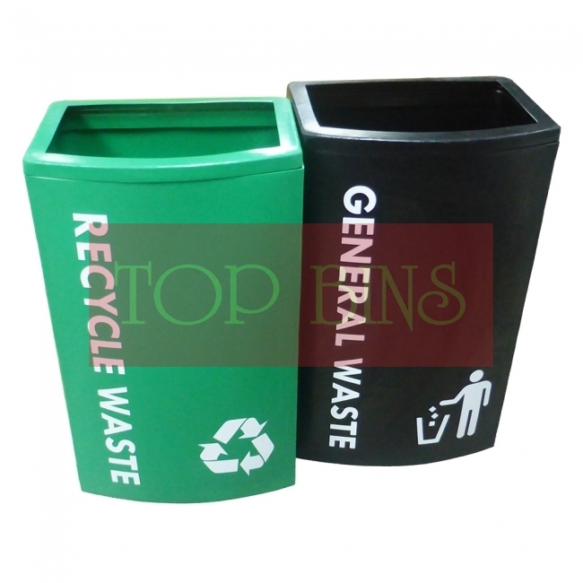 Initial OT 120 LL-Recycle Bin 2-in-1 c/w Bag Holder