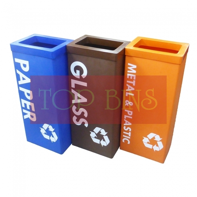 Karipop 80 LL-Recycle Bin 3-in-1 c/w Bag Holder