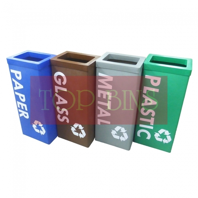Karipop 80 LL-Recycle Bin 4-in-1 c/w Bag Holder
