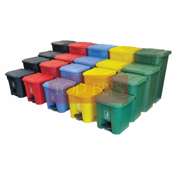TT Pedal Bin - 30L / 45L / 68L / 87L | Grey / Yellow / Blue / Red / Green
