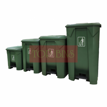 TT Pedal Bin - 30L / 45L / 68L / 87L | Grey / Yellow / Blue / Red / Green