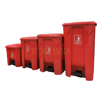 TT Pedal Bin - 30L / 45L / 68L / 87L | Grey / Yellow / Blue / Red / Green