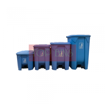 TT Pedal Bin - 30L / 45L / 68L / 87L | Grey / Yellow / Blue / Red / Green