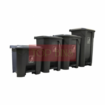 TT Pedal Bin - 30L / 45L / 68L / 87L | Grey / Yellow / Blue / Red / Green