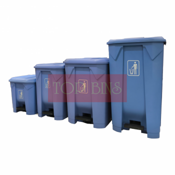 TT Pedal Bin - 30L / 45L / 68L / 87L | Grey / Yellow / Blue / Red / Green