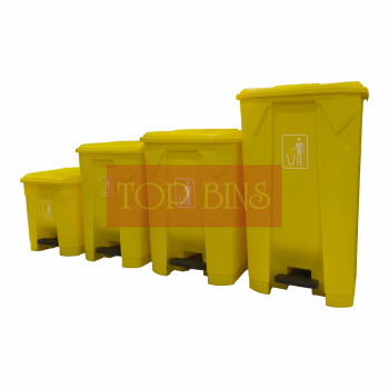 TT Pedal Bin - 30L / 45L / 68L / 87L | Grey / Yellow / Blue / Red / Green