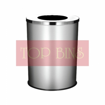 SS117 Stainless Steel Bin Round (XL) C/W Open Top
