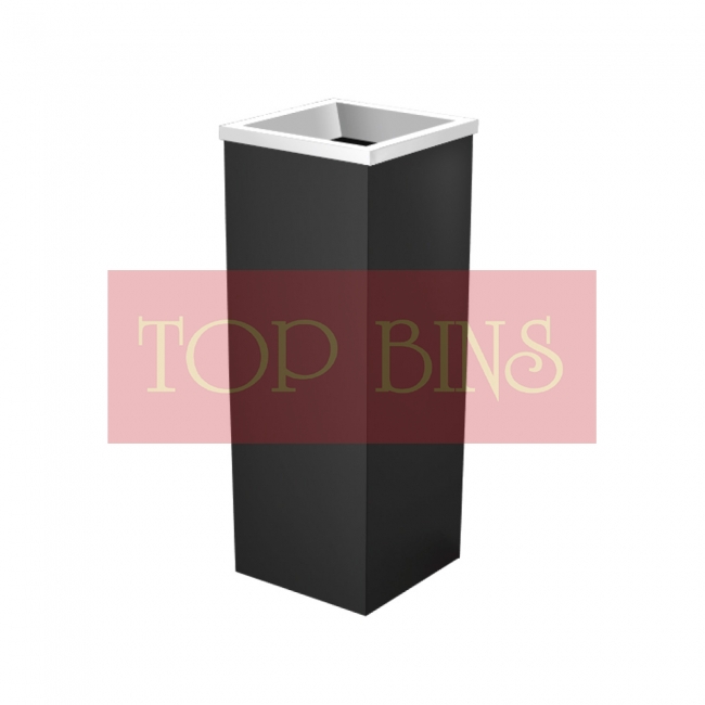 SS110-B Powder Coated Bin Square C/W Open Top