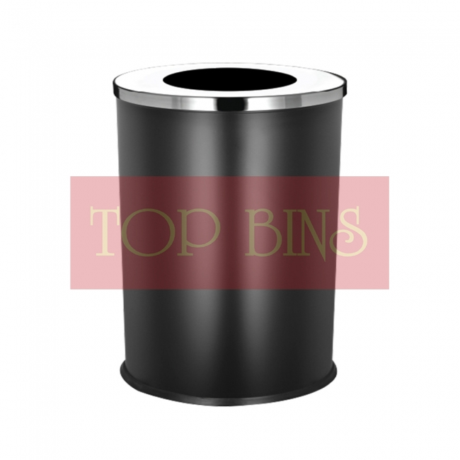 SS117-B Powder Coated Bin Round (XL) C/W Open Top