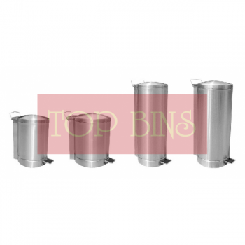 Premium Stainless Steel Pedal Bin (Round) c/w Dome Lid – 20L / 27L / 40L / 54L