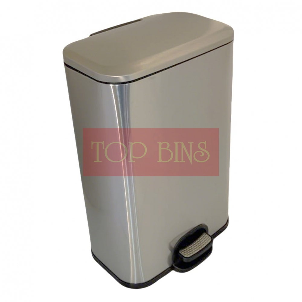 Stainless Steel Pedal Bin (Rectangular) – 50L