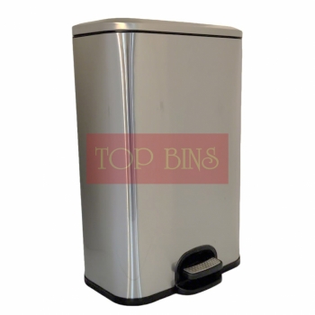 Stainless Steel Pedal Bin (Rectangular) – 50L