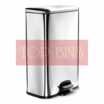 Stainless Steel Pedal Bin (Rectangular) – 50L