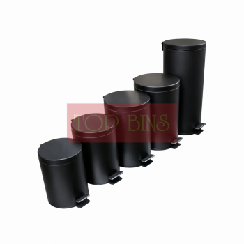 Powder Coated Pedal Bin (Round) – 5L / 8L / 12L / 20L / 30L