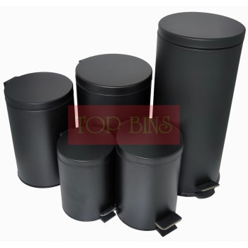 Powder Coated Pedal Bin (Round) – 5L / 8L / 12L / 20L / 30L