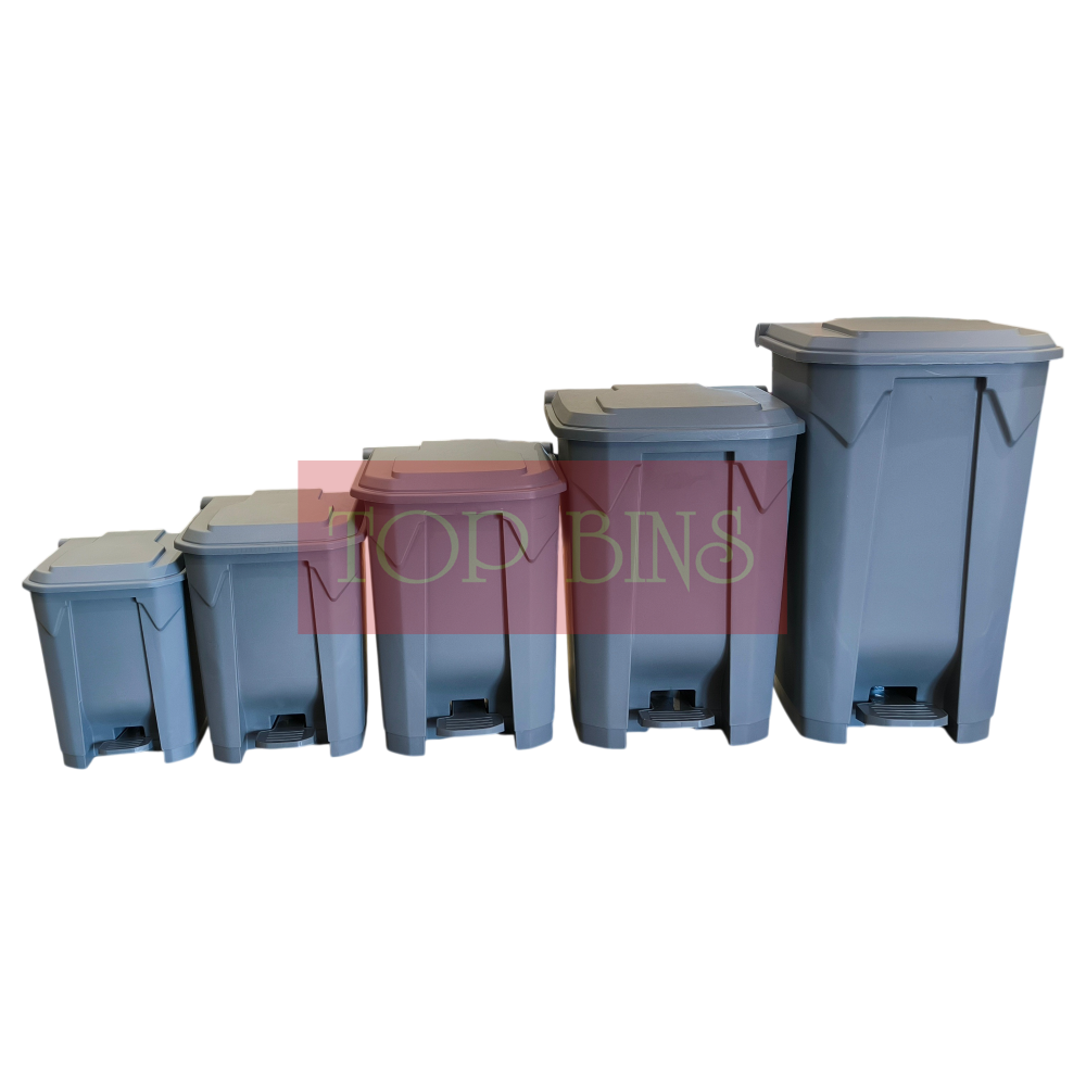 BTL Pedal Bin – 20K / 30K / 50K / 80K / 100K | Cool Grey (15L / 25L / 38L / 65L / 85L)