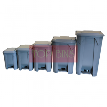 BTL Pedal Bin – 20K / 30K / 50K / 80K / 100K | Cool Grey (15L / 25L / 38L / 65L / 85L)