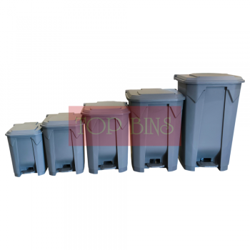 BTL Pedal Bin – 20K / 30K / 50K / 80K / 100K | Cool Grey (15L / 25L / 38L / 65L / 85L)