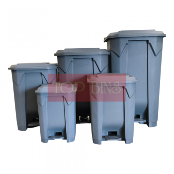BTL Pedal Bin – 20K / 30K / 50K / 80K / 100K | Cool Grey (15L / 25L / 38L / 65L / 85L)