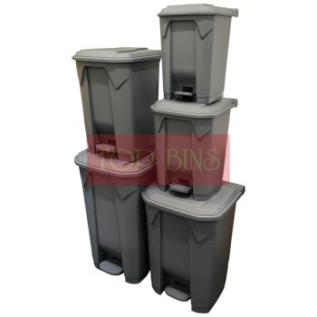 BTL Pedal Bin – 20K / 30K / 50K / 80K / 100K | Cool Grey (15L / 25L / 38L / 65L / 85L)
